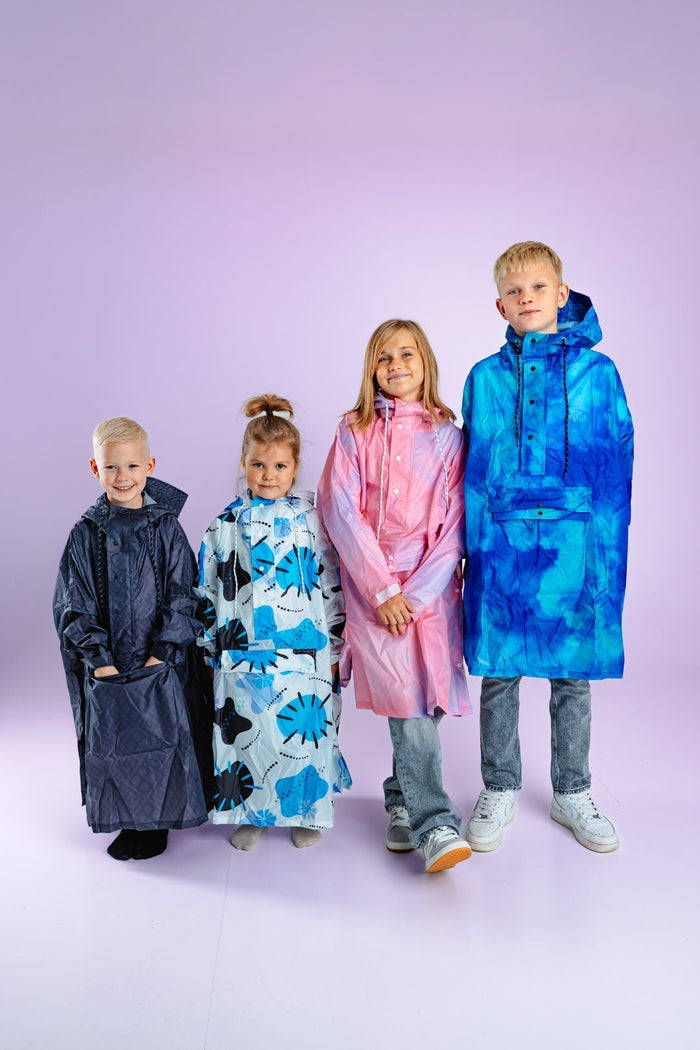 NEW! KIDS RAINCOAT, BLUE