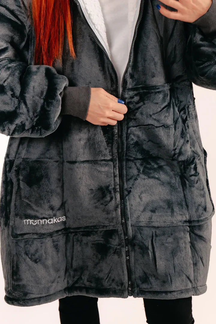 Gray Mõnnakas (with zipper)